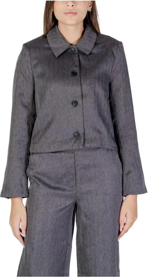 Jacqueline de Yong Polyester Blazer Collectie voor Vrouwen Gray Dames - Foto 5