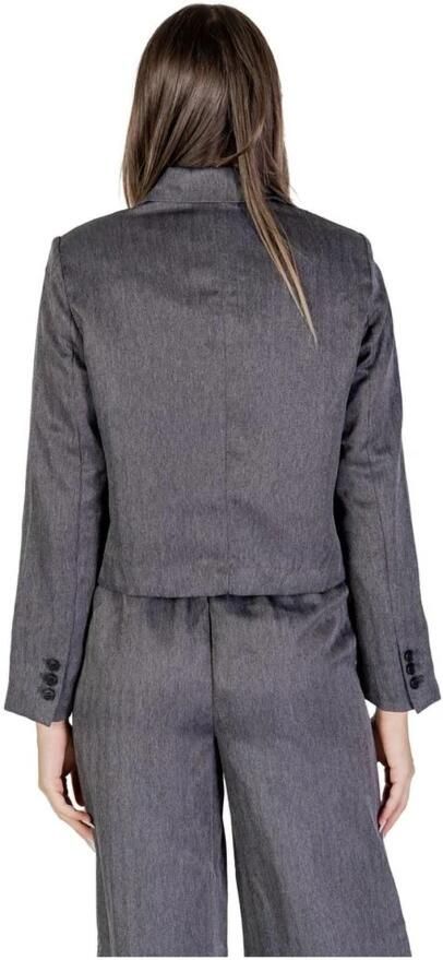 Jacqueline de Yong Polyester Blazer Collectie voor Vrouwen Gray Dames - Foto 2