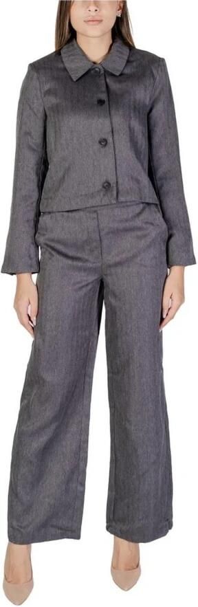 Jacqueline de Yong Polyester Blazer Collectie voor Vrouwen Gray Dames - Foto 4