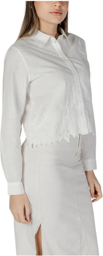 Jacqueline De Yong Overhemd Jdynola L S Short Shirt W. Emb. Wvn 15343797 - Foto 2