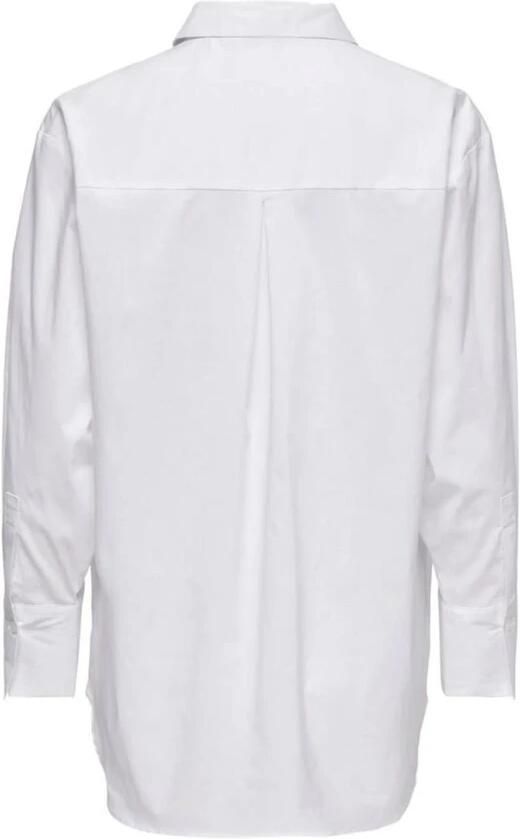 Jacqueline de Yong Dames lange mouwen shirt lente zomer White Dames - Foto 5