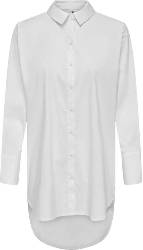 Jacqueline de Yong Dames lange mouwen shirt lente zomer White Dames - Foto 3