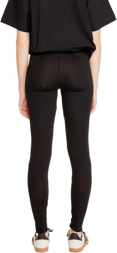 Jacqueline de Yong Katoenen Leggings Herfst Winter Collectie Black Dames