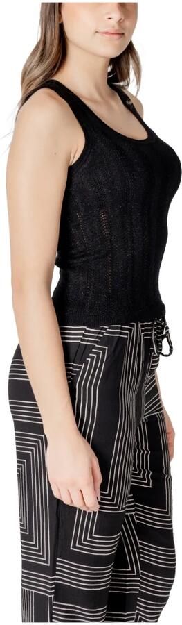 Jacqueline de Yong Zwarte Square Neck Tank Top Black Dames - Foto 2
