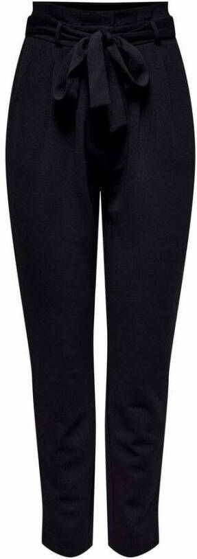 Jacqueline de Yong Zwarte Damesbroek Herfst Winter Vetersluiting Black Dames - Foto 4