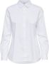 Jacqueline de Yong Klassieke Witte Blouse met Lange Mouwen White Dames - Thumbnail 2