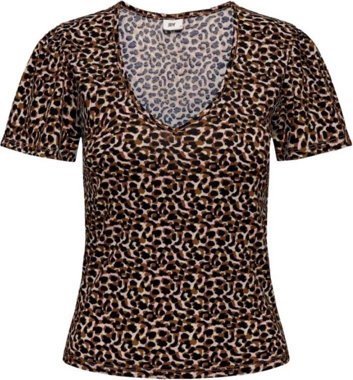 Jacqueline de Yong T-Shirts Meerkleurig Dames