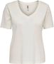 Jacqueline de Yong T-Shirts Wit Dames - Thumbnail 2