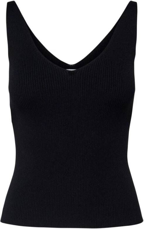 Jacqueline de Yong Tanktop Zwart Dames