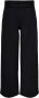 Jacqueline de Yong Wijde Broek Herfst Winter Collectie Black Dames - Thumbnail 2