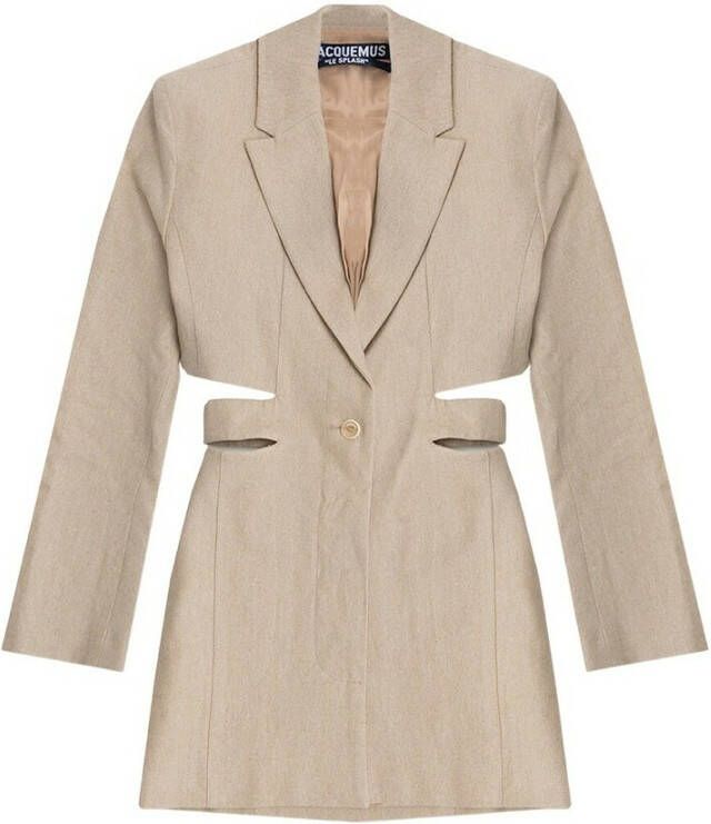 Jacquemus Blazer dress Beige Dames