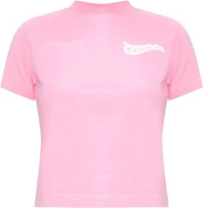 Jacquemus Camargue T-shirt Roze Dames