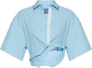 Jacquemus Capri shirt Blauw Dames
