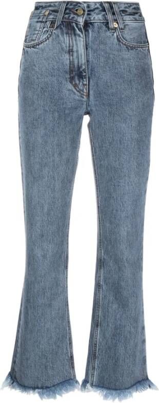 Jacquemus Cropped spijkerbroek Blauw Dames