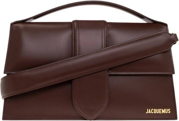 Jacquemus Crossbody bags Le Bambinou Flap Bag in bruin