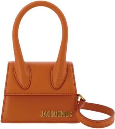 Jacquemus Crossbody bags Le Chiquito Signature Mini Handbag in orange