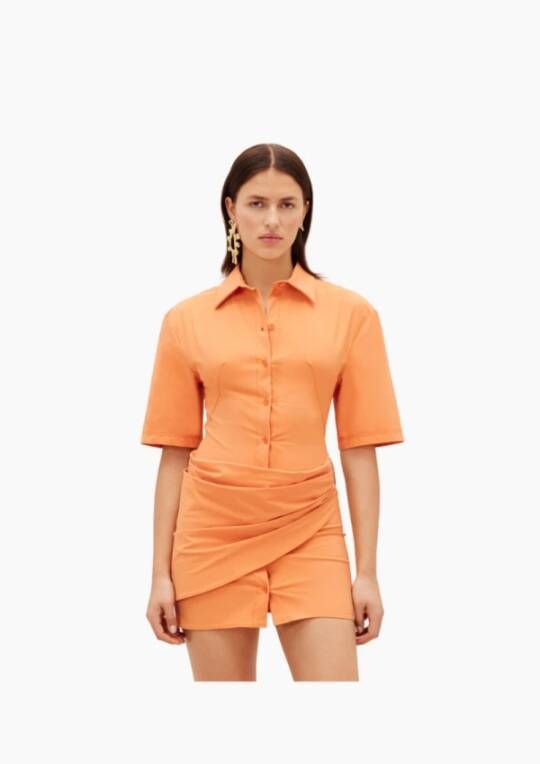 Jacquemus Day Dresses Oranje Dames