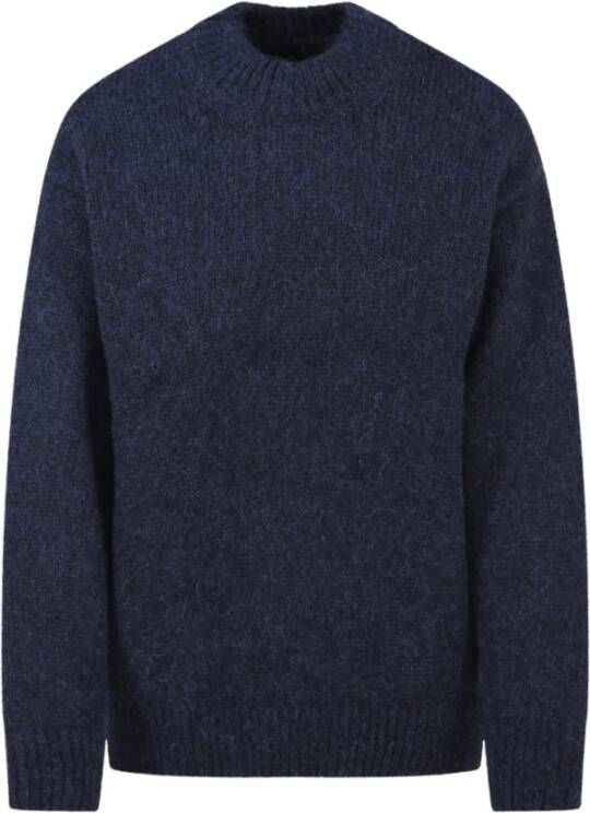 Jacquemus Donkerblauwe Pavane Sweater Blauw