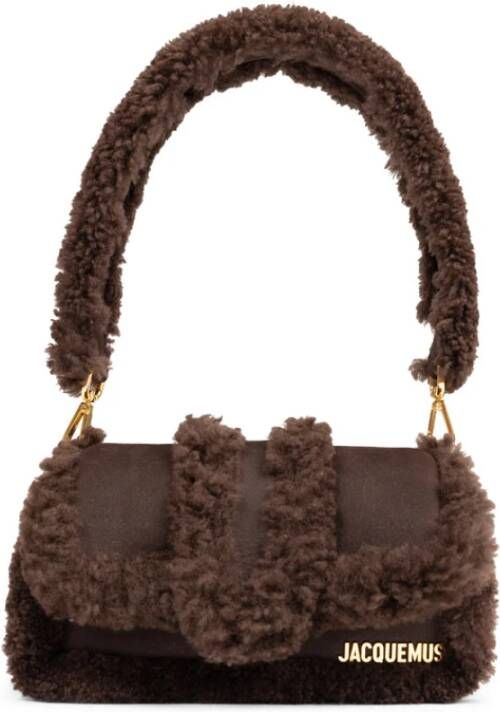 Jacquemus Doux Dark Brown Schoudertas Bruin Dames