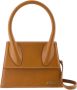 Fabiana Filippi Hobo bags Ivory Pebbled Letaher Bag in beige - Thumbnail 7