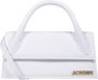 Jacquemus Gestructureerde leren tas met kreeftsluiting White Dames - Thumbnail 2