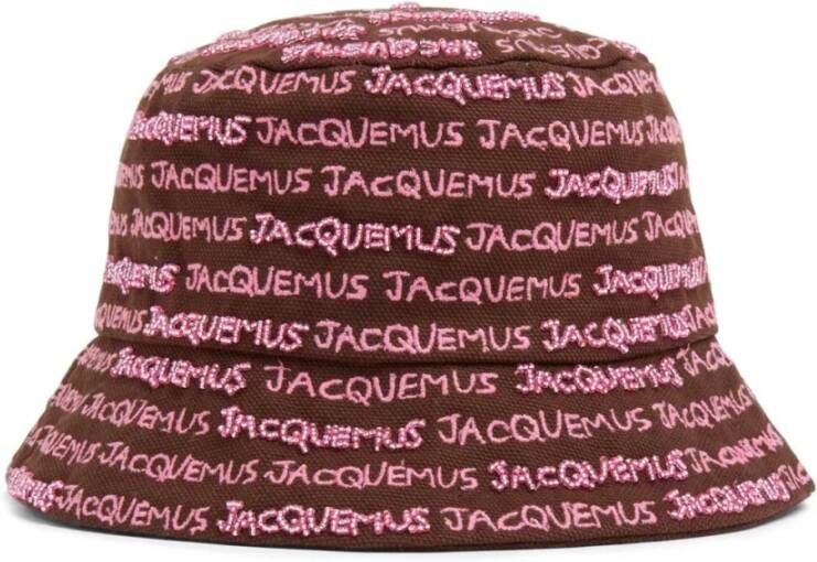 Jacquemus Hats Bruin Dames