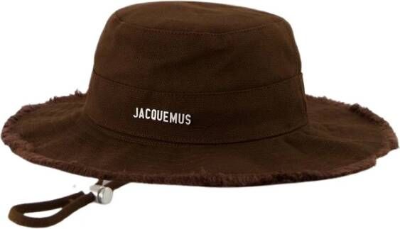 Jacquemus Bruine Artichaut Bucket Hat Brown