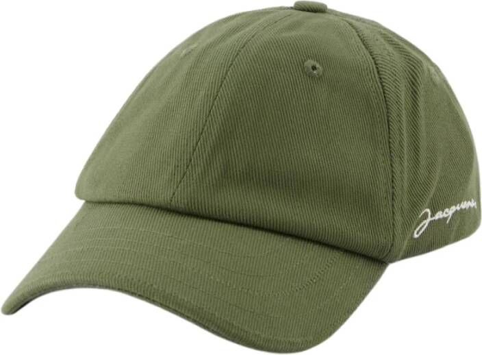 Jacquemus Hats Groen Unisex