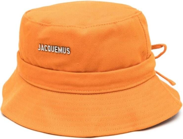 Jacquemus Hats Oranje Heren