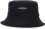 Jacquemus Verstelbare Bucket Hat met Handtekeningdetail Black - Thumbnail 2