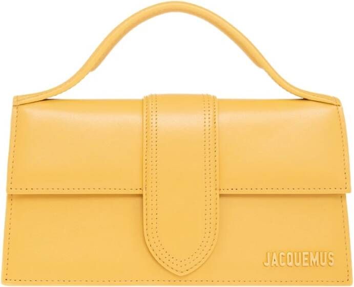 Jacquemus Het grote kind Shouder -tas Geel Dames