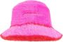 Jacquemus Roze Neve Bucket Hat met Bucolic Feel Pink Unisex - Thumbnail 1