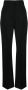 Jacquemus Hoge taille zwarte wollen broek Zwart Dames - Thumbnail 1