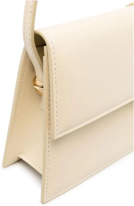 Jacquemus Hobo bags Le Bambino Long Shoulder Bag Leather in crème - Foto 8