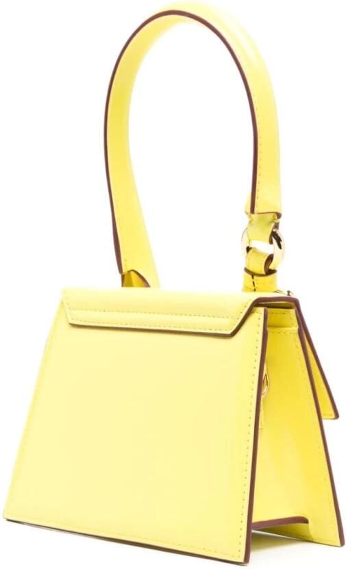 Jacquemus Hobo bags Le Chiquito Moyen Boucle Mini Bag in geel - Foto 4