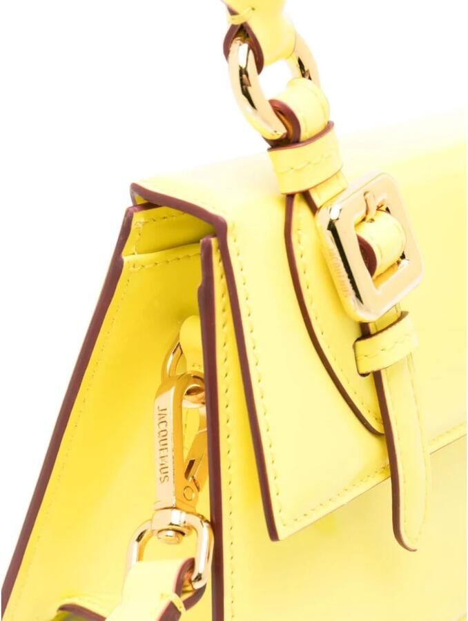 Jacquemus Hobo bags Le Chiquito Moyen Boucle Mini Bag in geel - Foto 2
