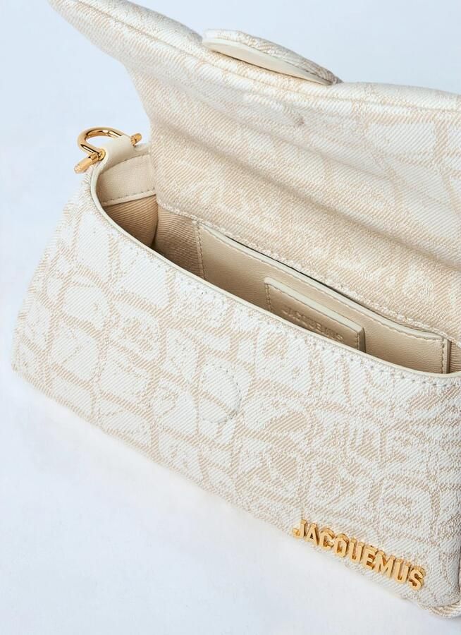 Jacquemus Hobo bags Le Petit Bambimou Shoulder Bag Leather Beige in beige - Foto 6