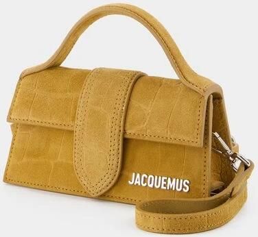 Jacquemus Le Bambino Krokodilreliëf Beige Handtas Beige Dames - Foto 3