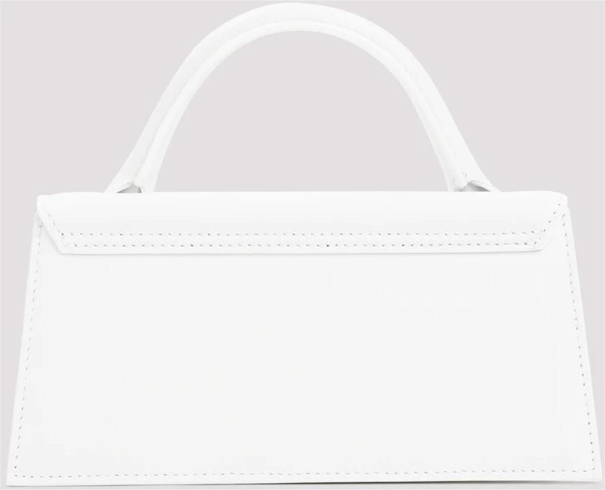 Jacquemus Gestructureerde leren tas met kreeftsluiting White Dames - Foto 6
