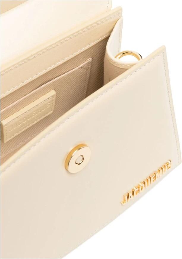 Jacquemus Totes & shoppers Le Chiquito Moyen Top Handle Bag Leather in crème - Foto 7