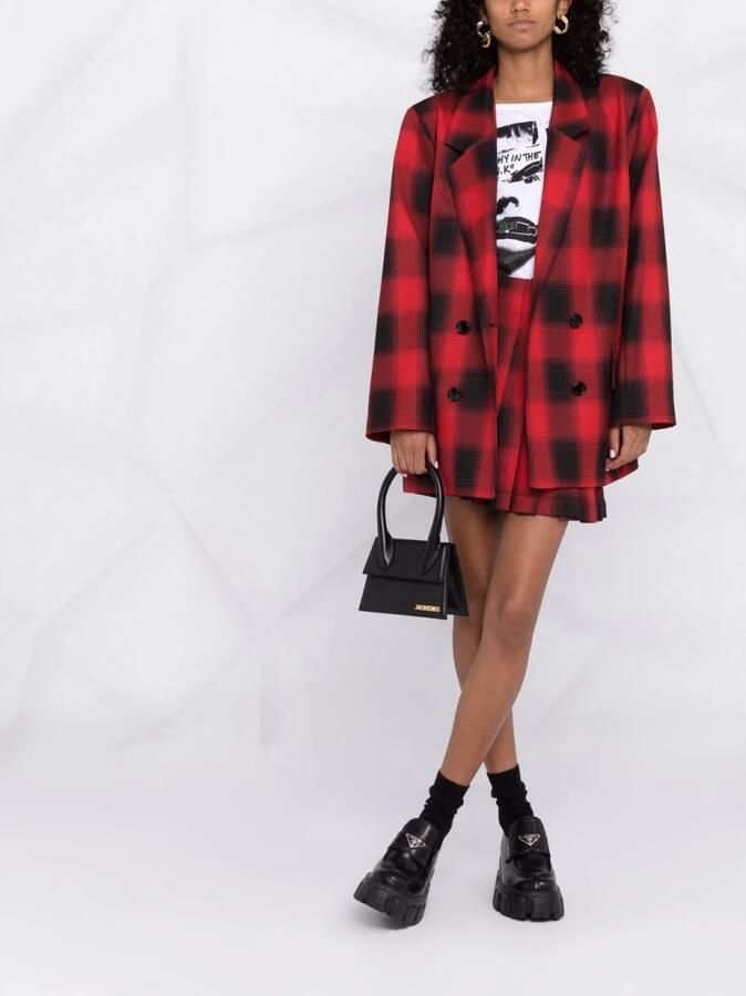 Jacquemus Shoppers & Totes Le Chiquito Moyen Top Handle Bag Leather in zwart - Foto 9