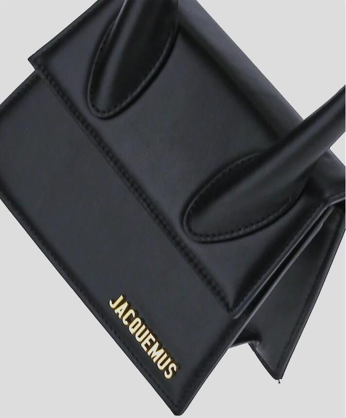 Jacquemus Shoppers & Totes Le Chiquito Moyen Top Handle Bag Leather in zwart - Foto 7