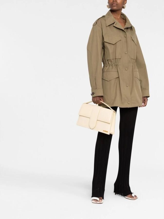 Jacquemus Le Bambinou Ivory White Schoudertas Beige Dames - Foto 3