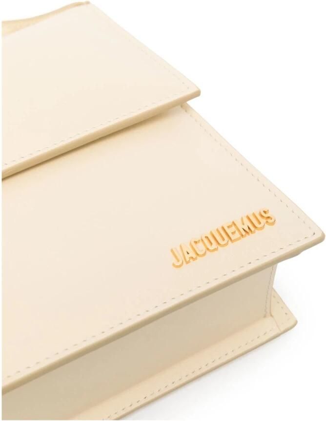 Jacquemus Le Bambinou Ivory White Schoudertas Beige Dames - Foto 4