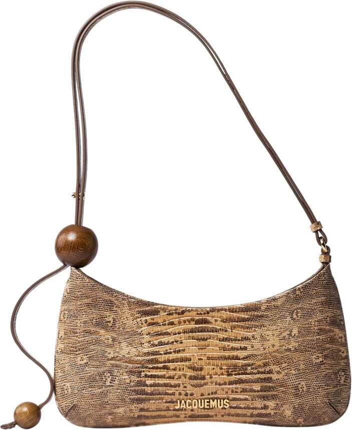 Jacquemus Hobo bags Le Bisou Perle Shoulder Bag Leather Beige in beige - Foto 3