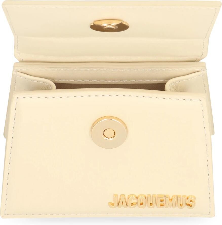 Jacquemus Shoppers & Totes Le Chiquito Top Handle Bag Leather in crème - Foto 6