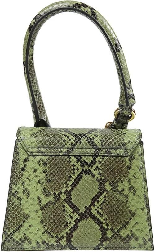 Jacquemus Crossbody bags Le Chiquito Moyen Boucle Leather Bag in groen - Foto 4