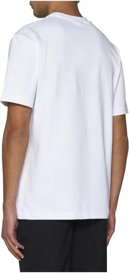 Jacquemus Witte T-shirts en Polos met Gros Grain Detail White Heren - Foto 8