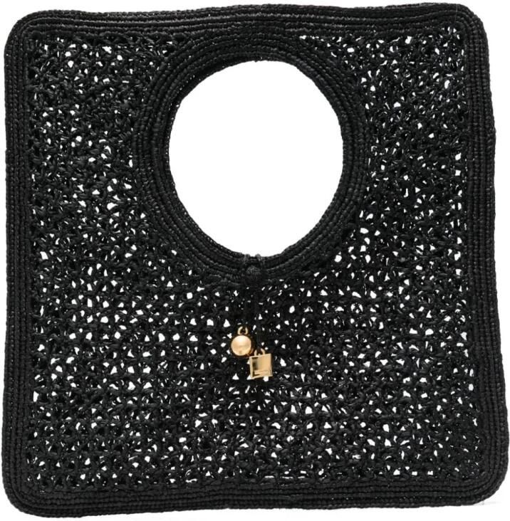 Jacquemus Crossbody bags Le Carre Spiaggia Handbag in zwart