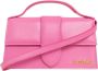 Jacquemus Elegante Leren Handtas met Zakken Pink Dames - Thumbnail 1